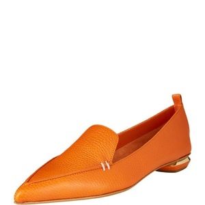 Nicholas Kirkwood Beya Orange Loafers
